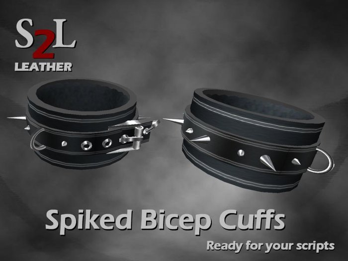 S2L Spiked Bicep Cuffs BOX