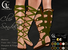 *LE* Clio Sandals - Greek / Roman footwear