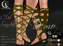 *LE* Clio Sandals DEMO - Greek / Roman footwear