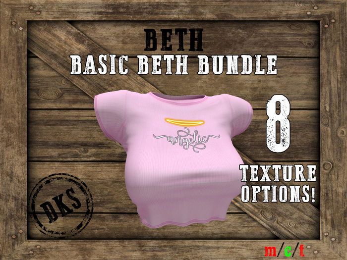 {DKS} Beth T-Shirt - Basic Beth Bundle 01