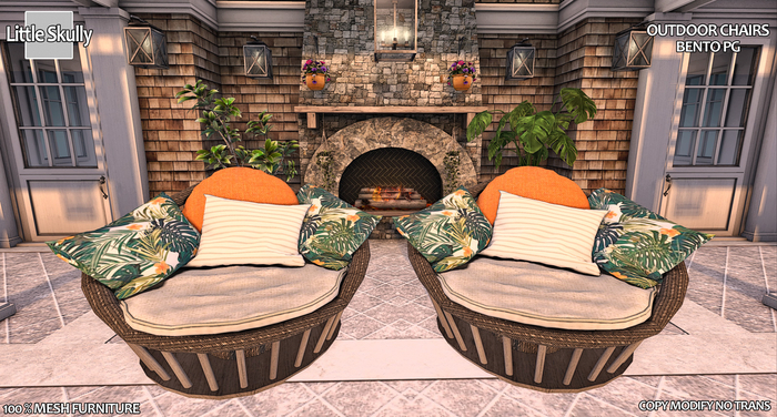 [LS] BEACH PATIO BENTO FURNITURE CHAIR