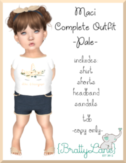 {BL}Maci Complete Outfit-Pale