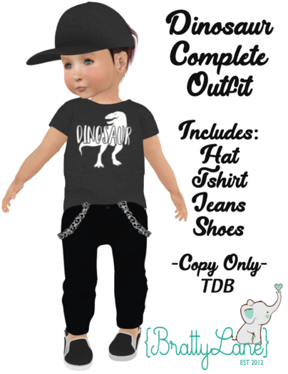 {BL}Dinosaur Complete Outfit