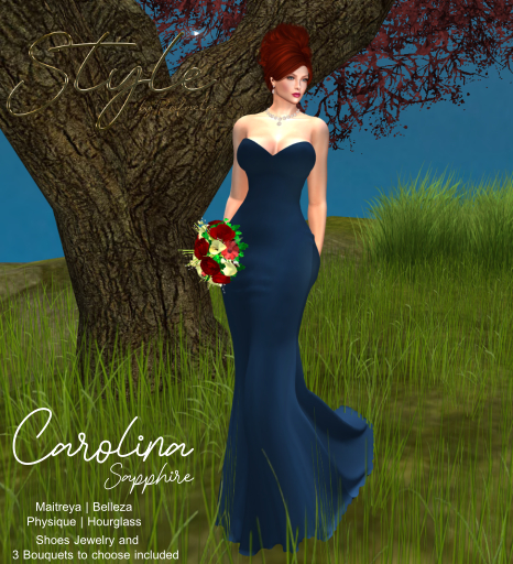 Style by Rafaela Carolina Sapphir Bridesmaid Gown BOX