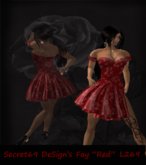 Tween Designs !!!...Dress "Fay" red
