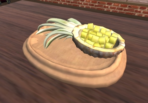 pineapple plate