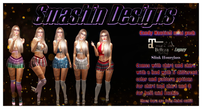 ~Smashin Designs Candy Nautical mini pack