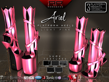 [Renegade] Ariel Platform Heels - Light Pink