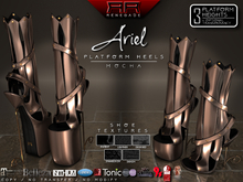 [Renegade] Ariel Platform Heels - Mocha