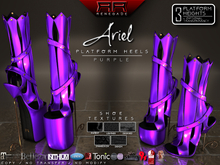 [Renegade] Ariel Platform Heels - Purple