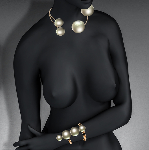 NetStyLe BigPearL Set Bronze Dark