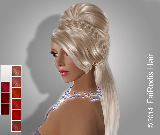 FaiRodis Admiranda hair flexi light reds