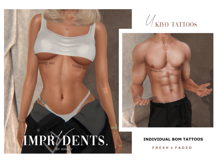 IMPRUDENTS. Ukiyo Tattoos (ADD)