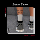 IMPRUDENTS. Aubrey Tattoo (ADD)
