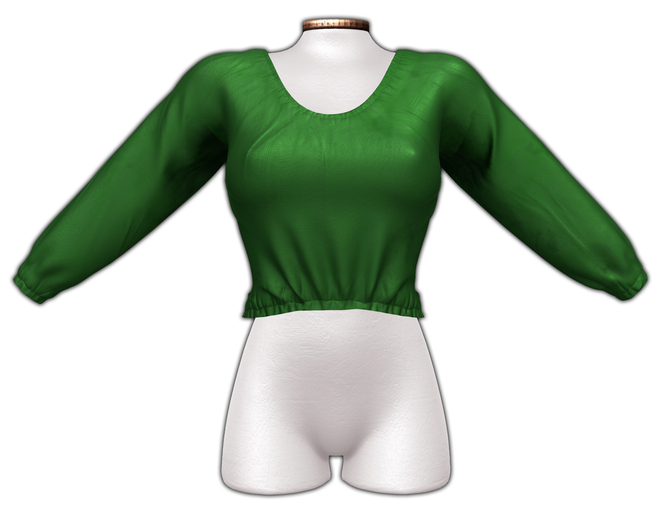 - sixx - Cinched Top - Green