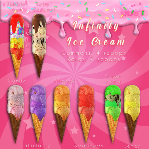 GACHA - DUST: Ice Cream Green Apple & Mint Chocolate Chip