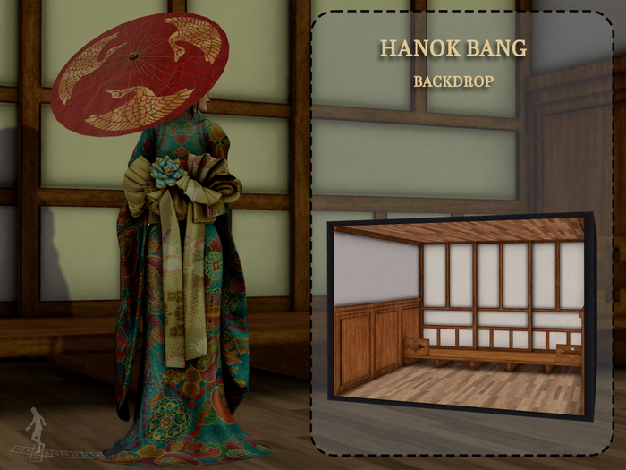 *~*HopScotch*~* Hanok Bang Backdrop