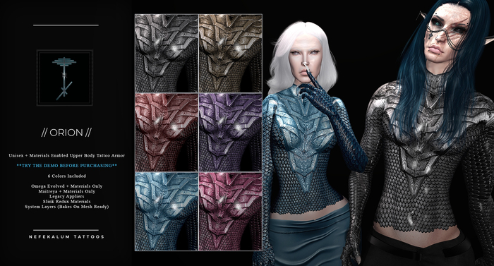 Nefekalum Tattoos - Orion // Add