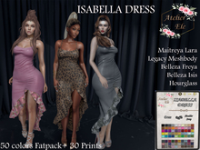 {AE} ISABELLA DRESS Maitreya Legacy Freya Isis Houglass