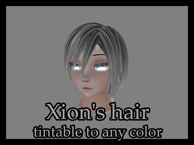 Xion's hair