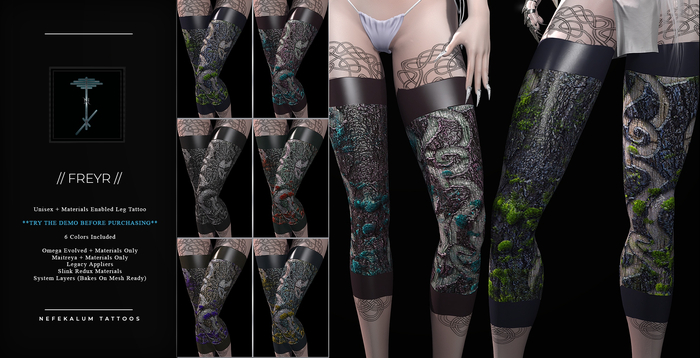 Nefekalum Tattoos - Freyr // Add