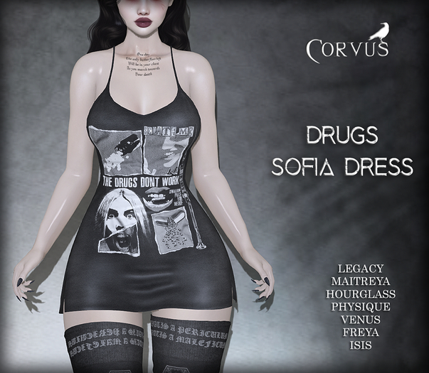 Corvus : Drugs Sofia Dress