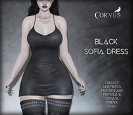 Corvus : Black Sofia Dress