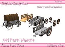 Cupids* 3D Sculpt Wagons and Carts