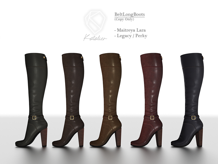 Kotolier . BeltLongBoots - FATPACK