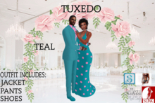 (GI) Tuxedo Teal