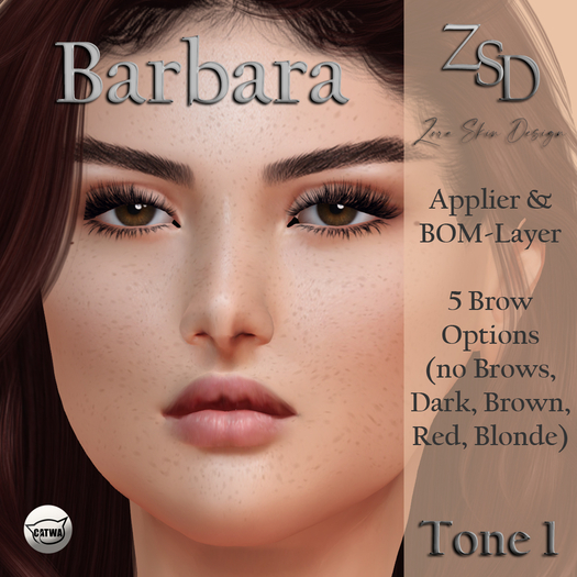 ZSD Catwa Barbara - Tone 1