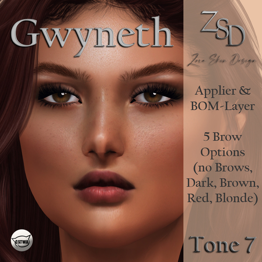 ZSD Catwa Gwyneth - Tone 7