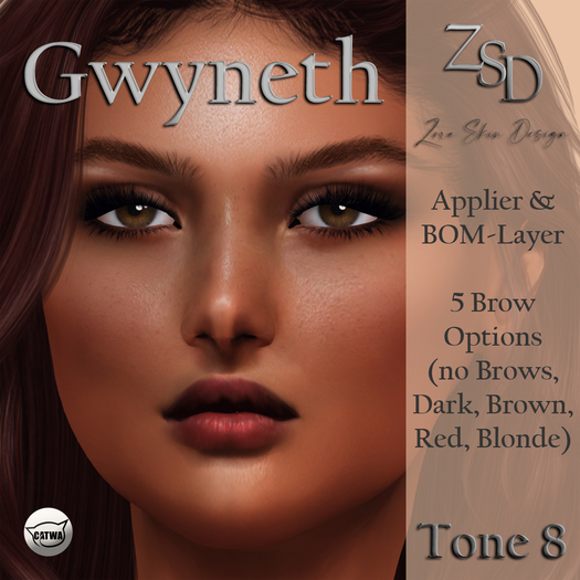 ZSD Catwa Gwyneth - Tone 8