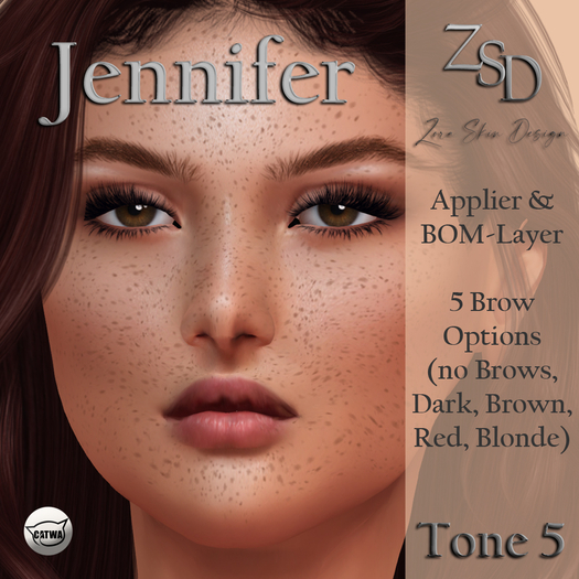 ZSD Catwa Jennifer - Tone 5