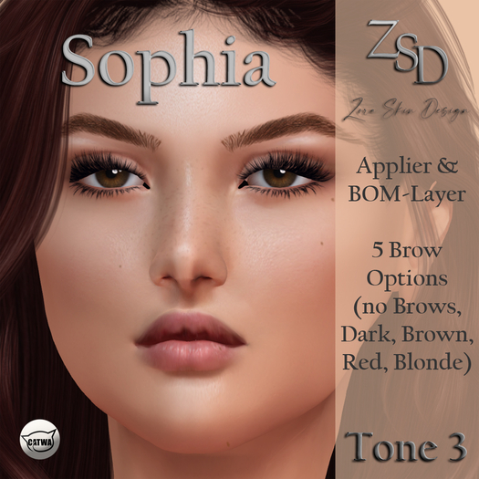 ZSD Catwa Sophia - Tone 3