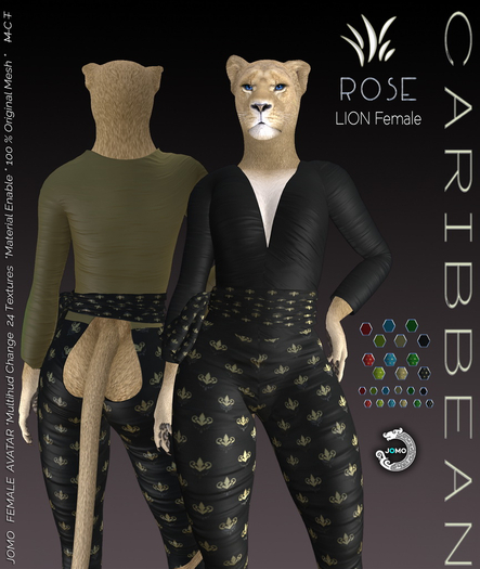 JOMO ROSE For Lion Female (BOX WEAR ME)