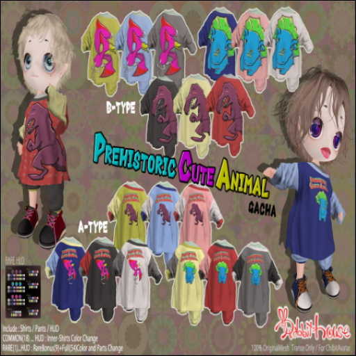 -RabbitHouse-P C ANIMAL B(Blue)[Rez]