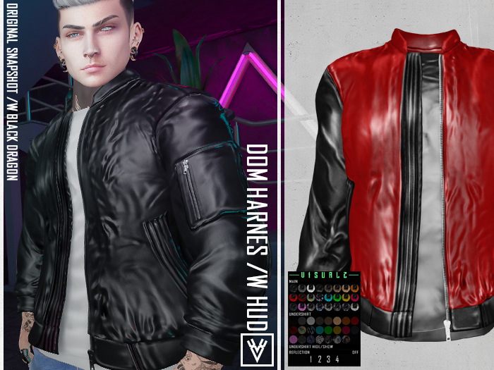 [ xVx ]BOM JACKET - RED
