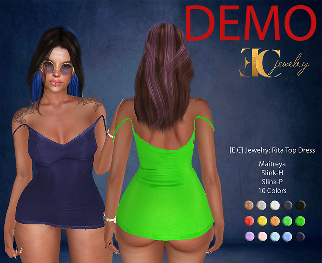 [E.C] Jewelry: Rita Top DEMO