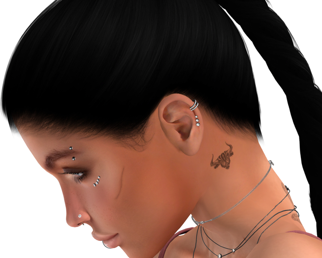 [bundi~store] neck tattoo taurus (BOM)