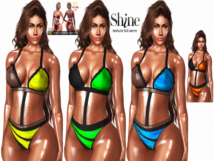 AJ  #SHINE_ DOMINIQUE BIKINI  _TEXTURE FULL PERM 1