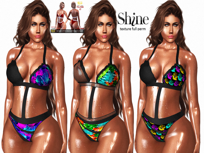 AJ  #SHINE_ DOMINIQUE BIKINI  _TEXTURE FULL PERM 2