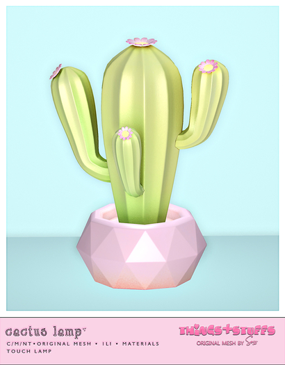 things&stuffs [cactus lamp] 