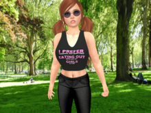 Crop top-Eating Out