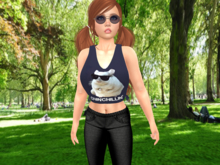 Crop top-Chinchillin'