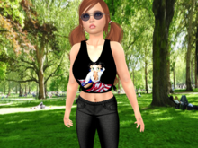Crop top-Betty Boop