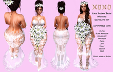 XOXO - Lace Dream Bride Wedding COMPLETE SET DEMO
