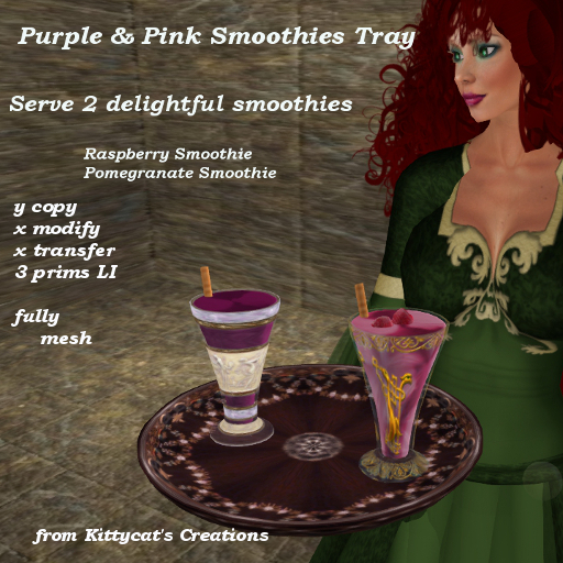 Purple and Pink Smoothies box
