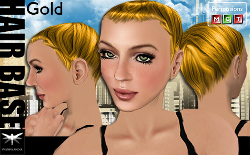 *IA* Hair base-gold