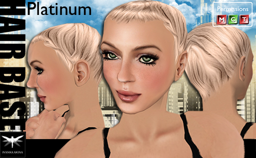 *IA* Hair base-platinum